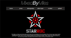 Desktop Screenshot of mixedbymiles.com